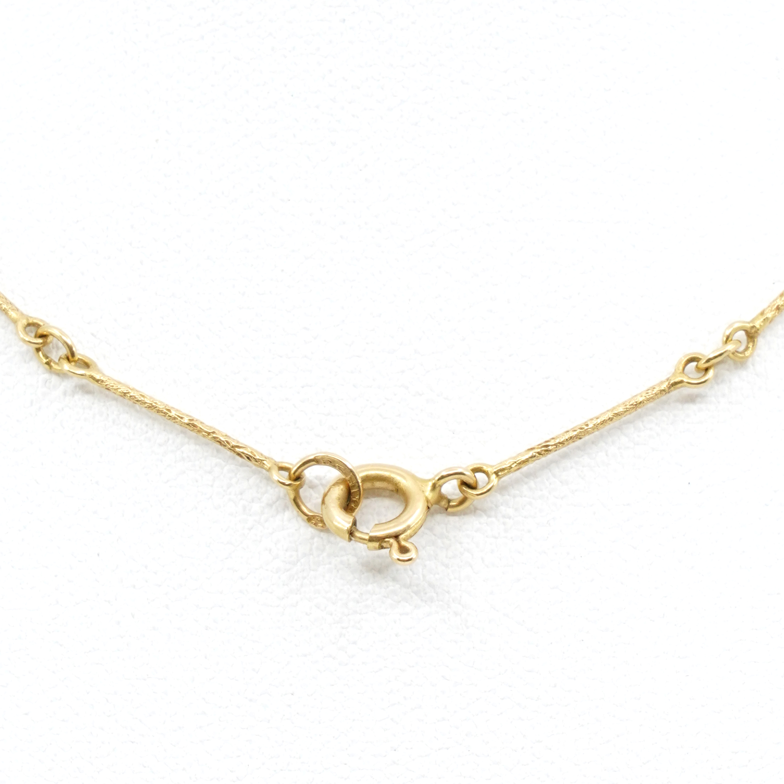 Halscollier Guld 18K Med diamant