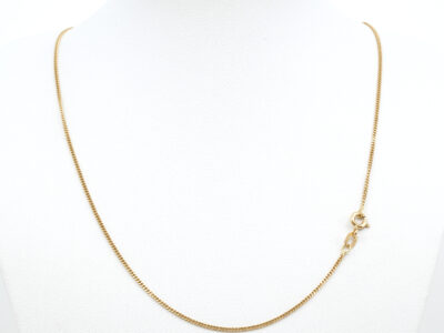 Halskedja Pansar Guld 18K