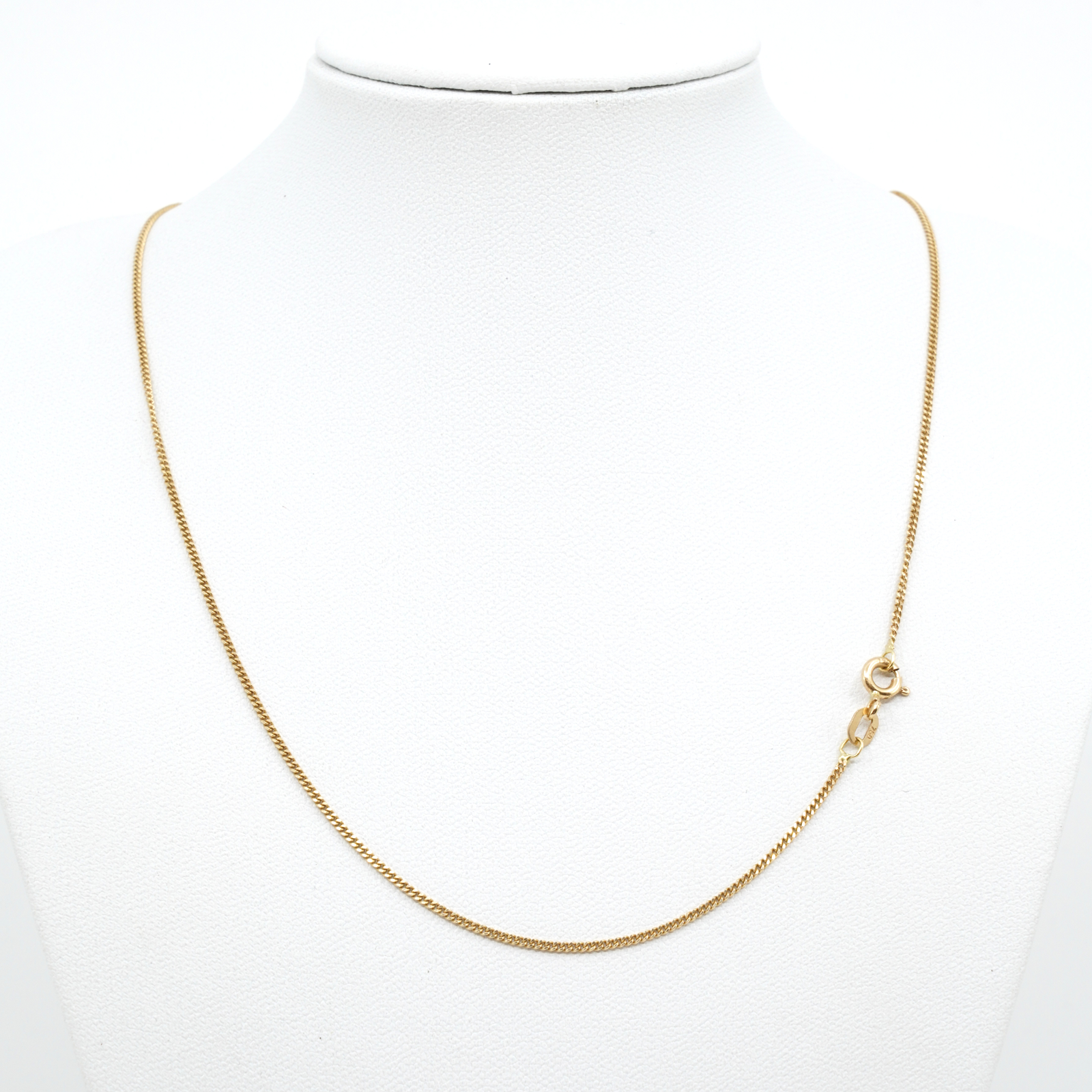 Halskedja Pansar Guld 18K