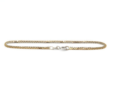 Armband Venezia Dubbelradig Tvåfärgat Guld 18K