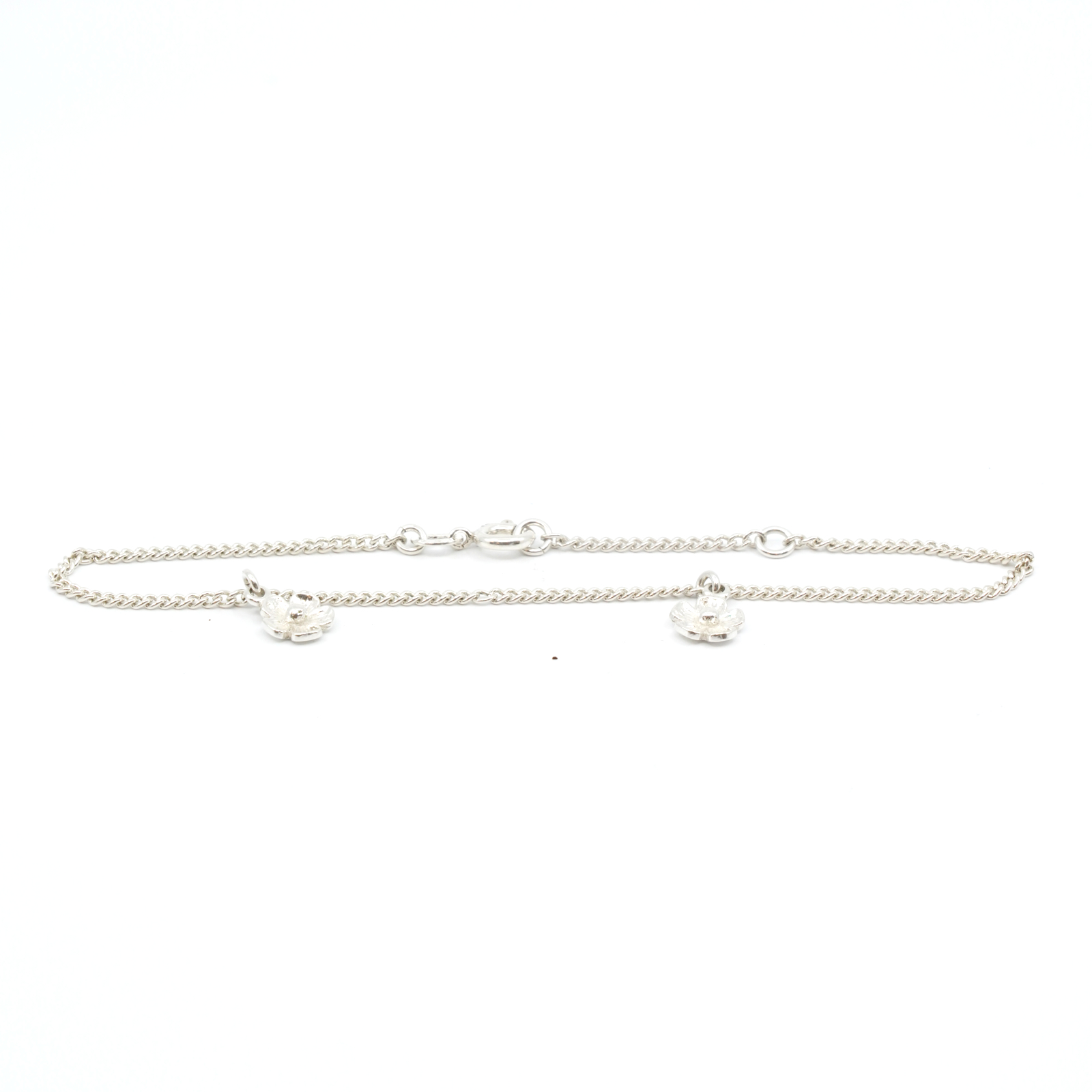 Armband Pansar Silver S830 Med integrerade hängen