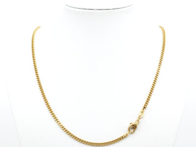 Halskedja Pansar Guld 18K