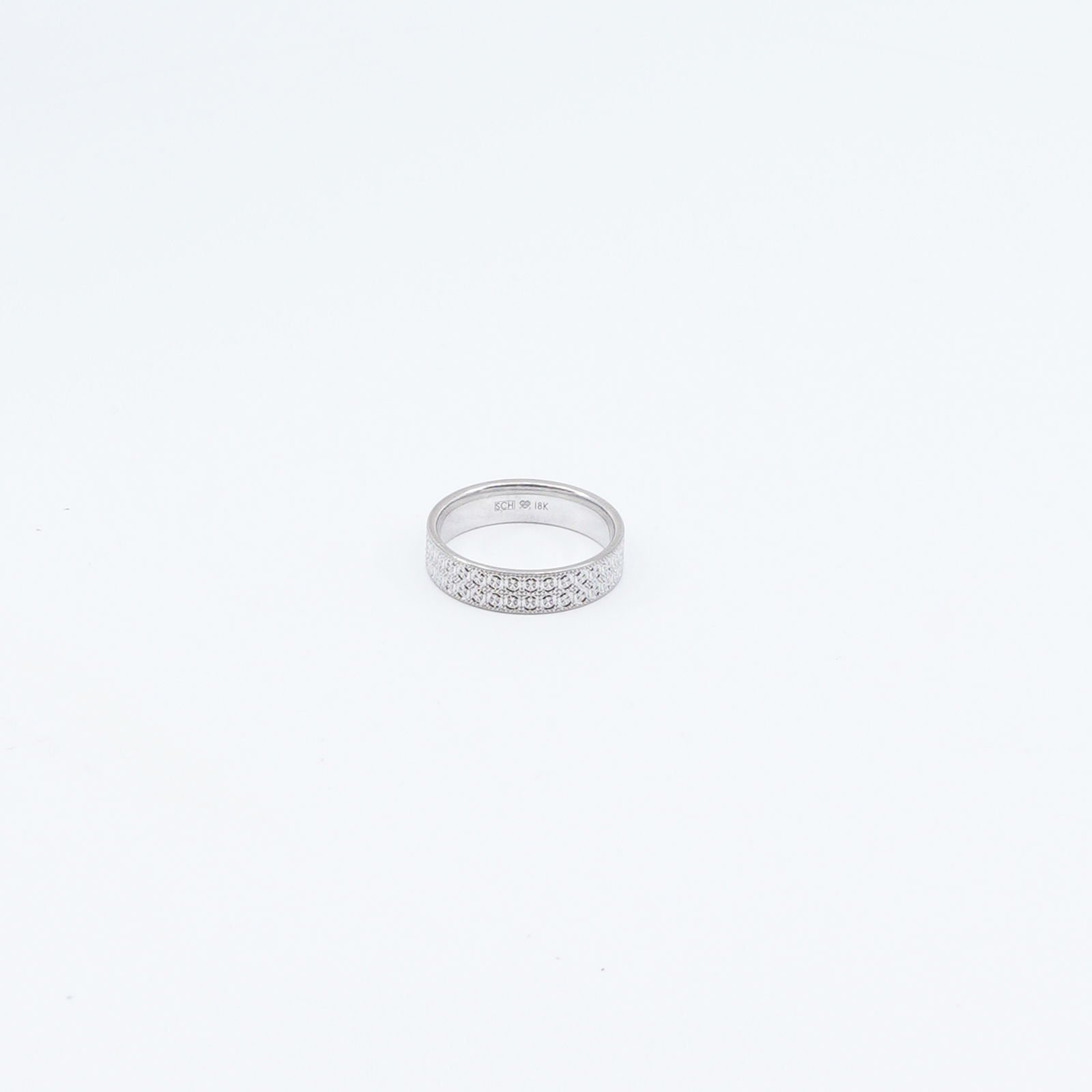 Ring Vitguld Schalins