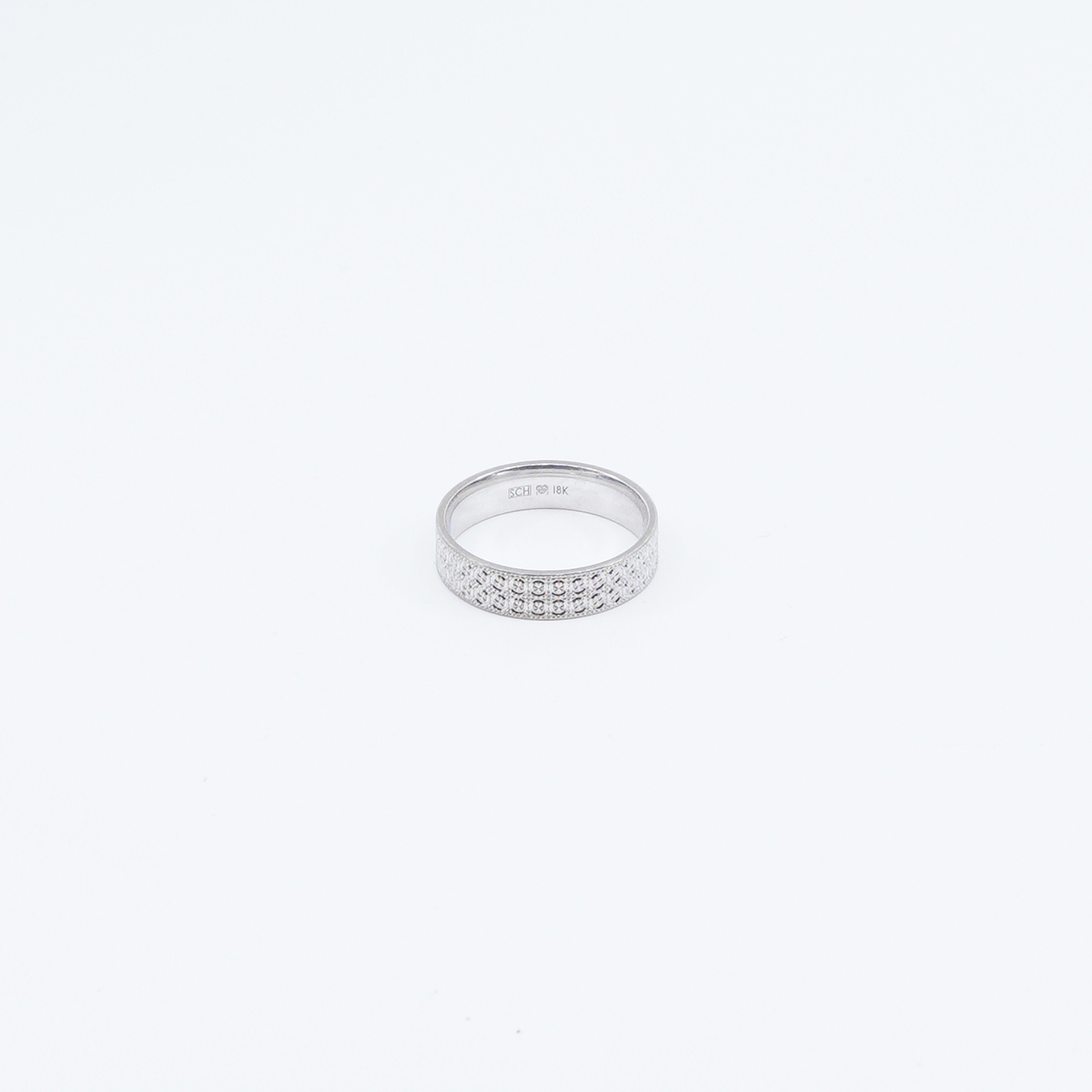 Ring Vitguld Schalins