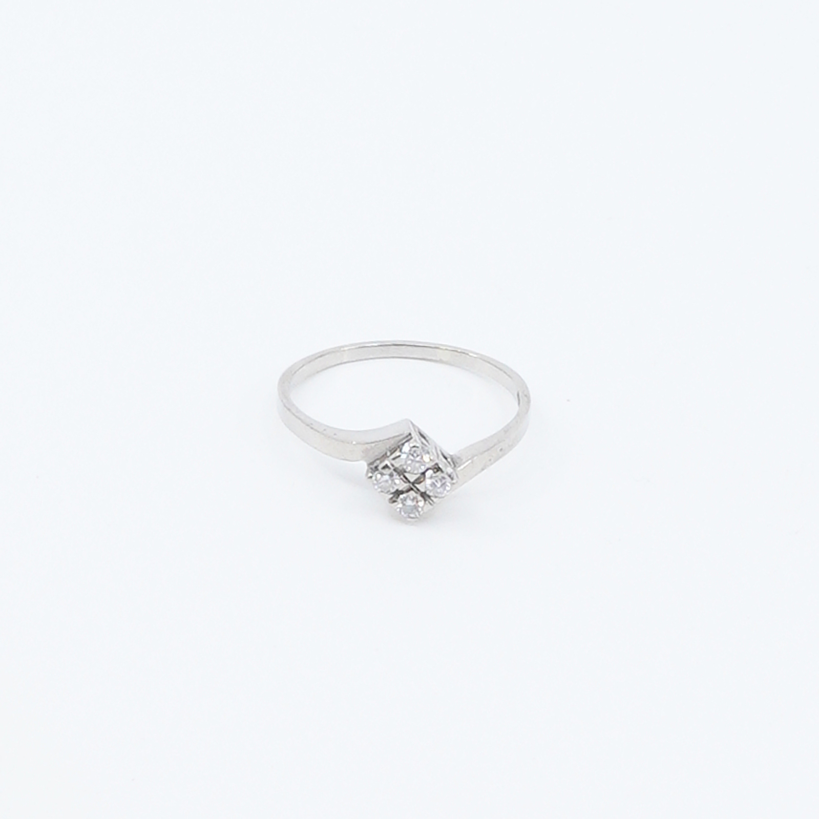 Ring Vitguld med diamanter
