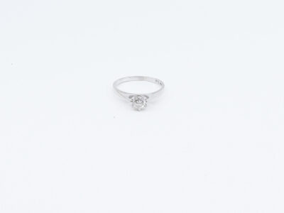Ring Vitguld med diamant