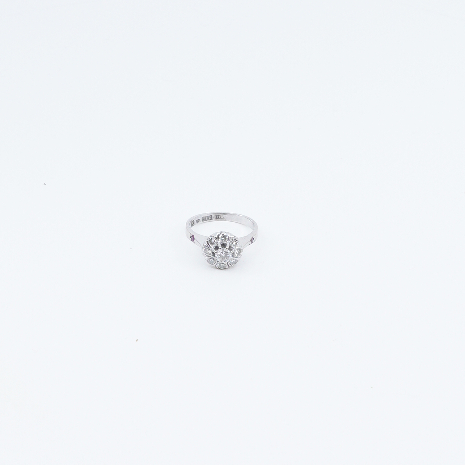 Ring Vitguld med diamanter