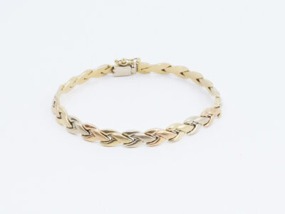 Armband trefärgat