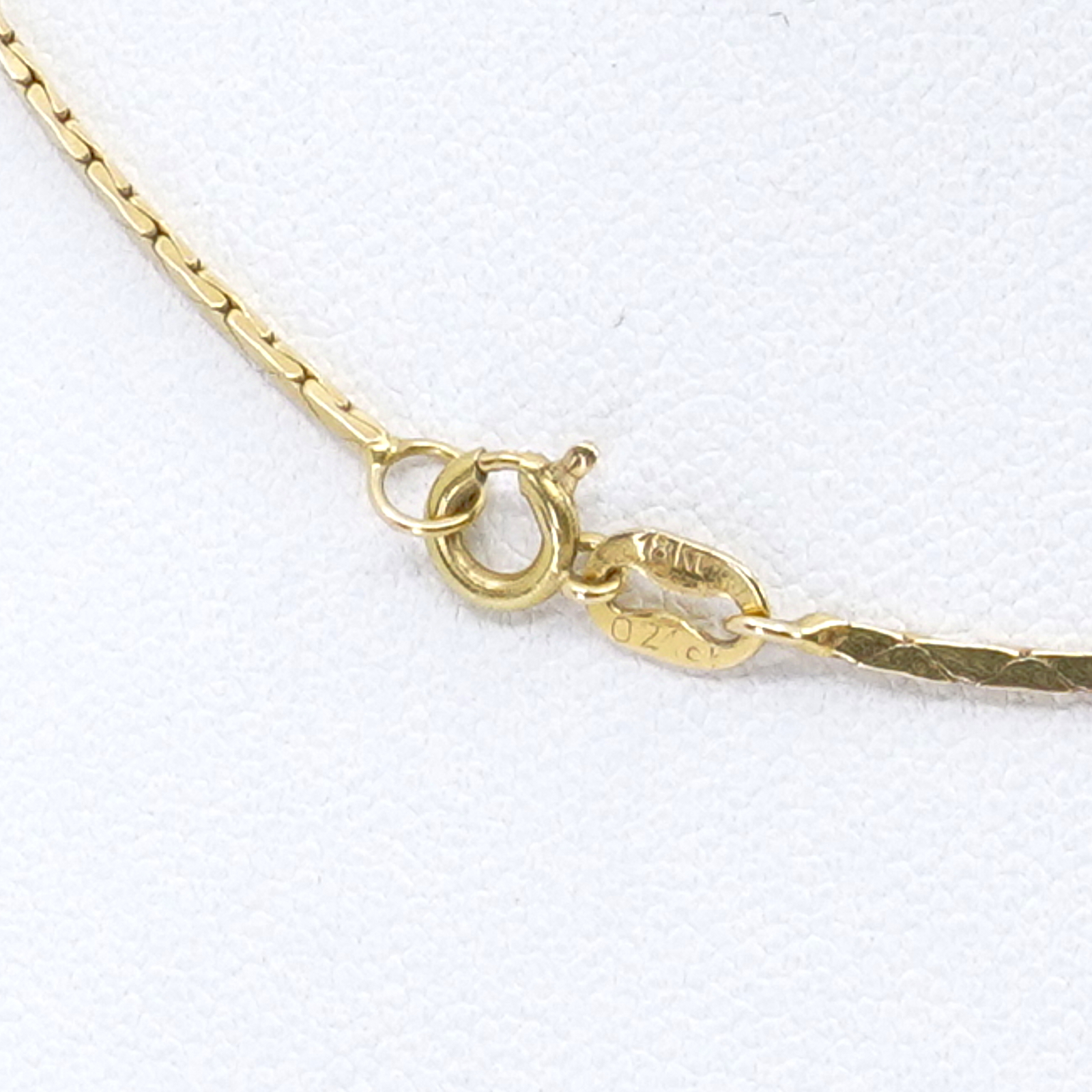 Collier Guld 18K