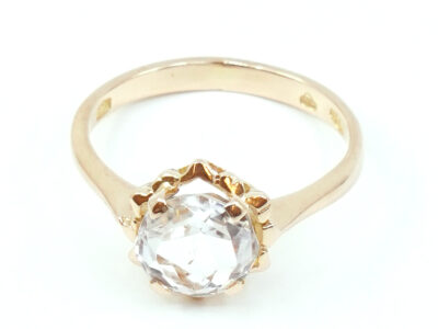Ring Guld 18K med sten