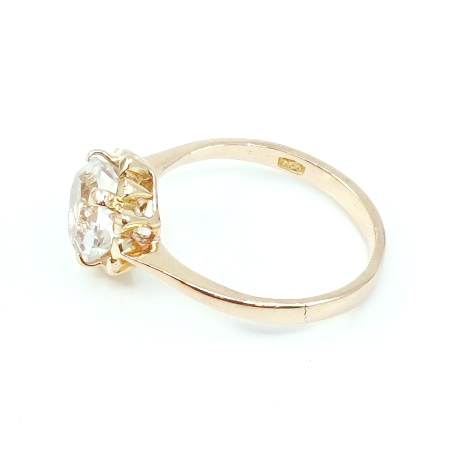 Ring Guld 18K med sten