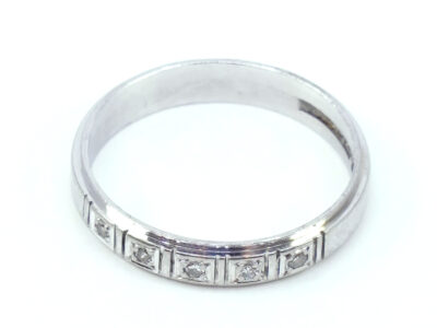Ring Vitguld med diamanter