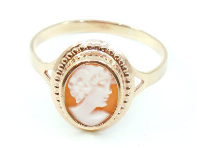 Ring Camé Guld 18K