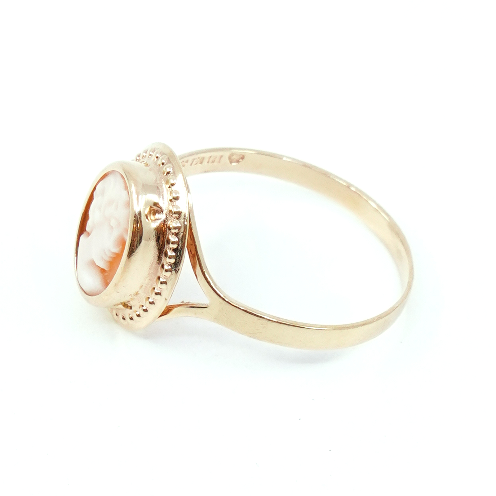 Ring Camé Guld 18K