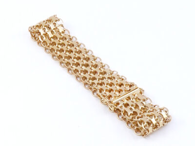 Armband X-länk Guld