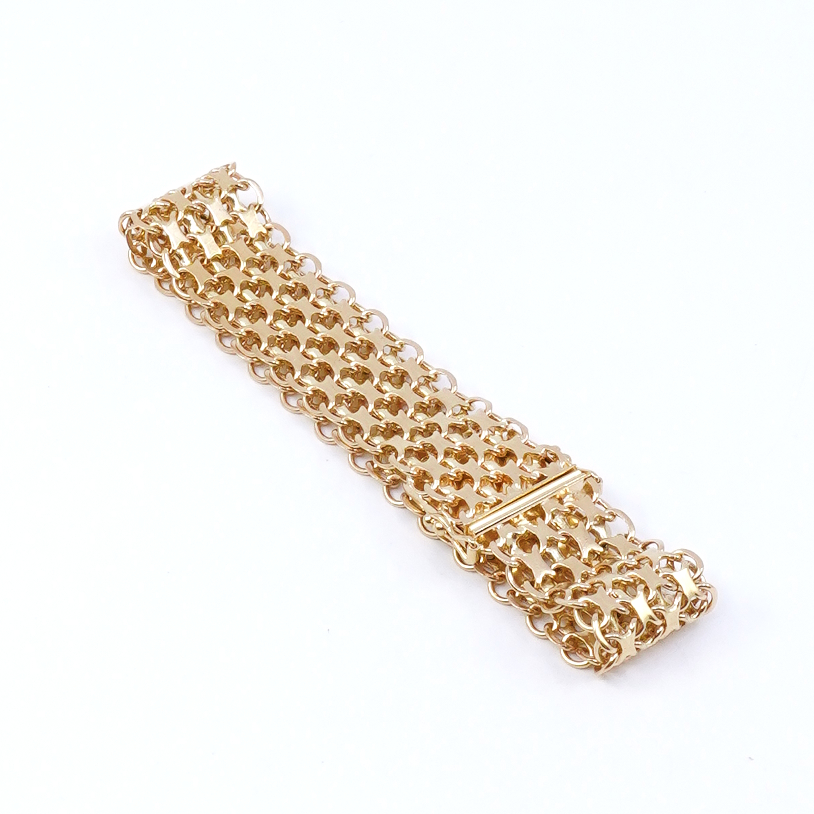 Armband X-länk Guld