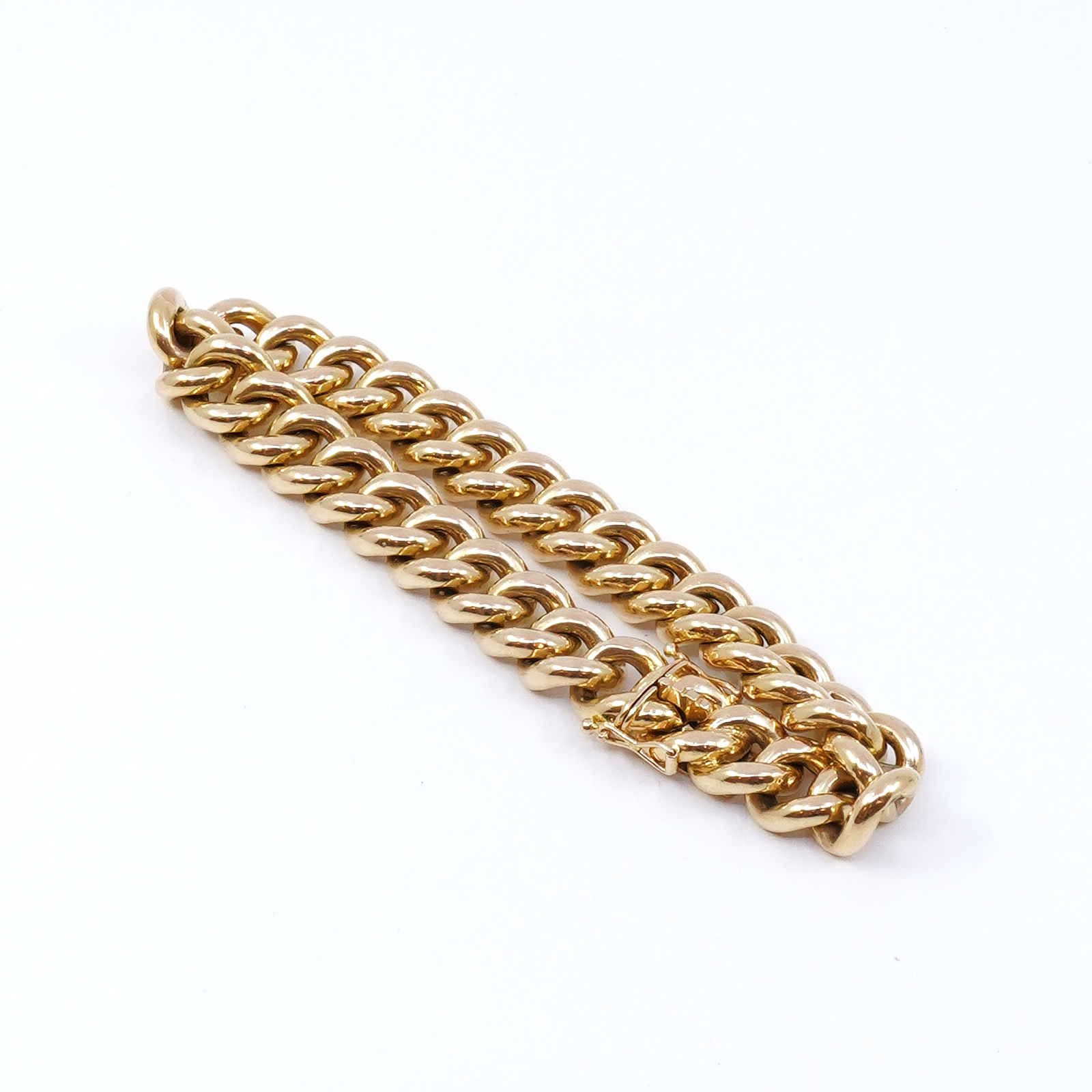 Armband ihålig Pansar GD & CO Guld 18K