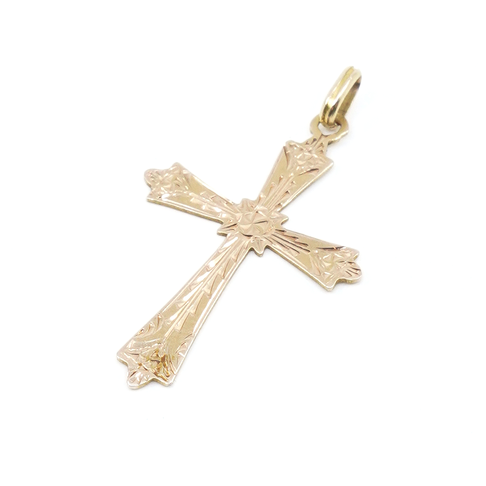 Hänge Kors Guld 14K