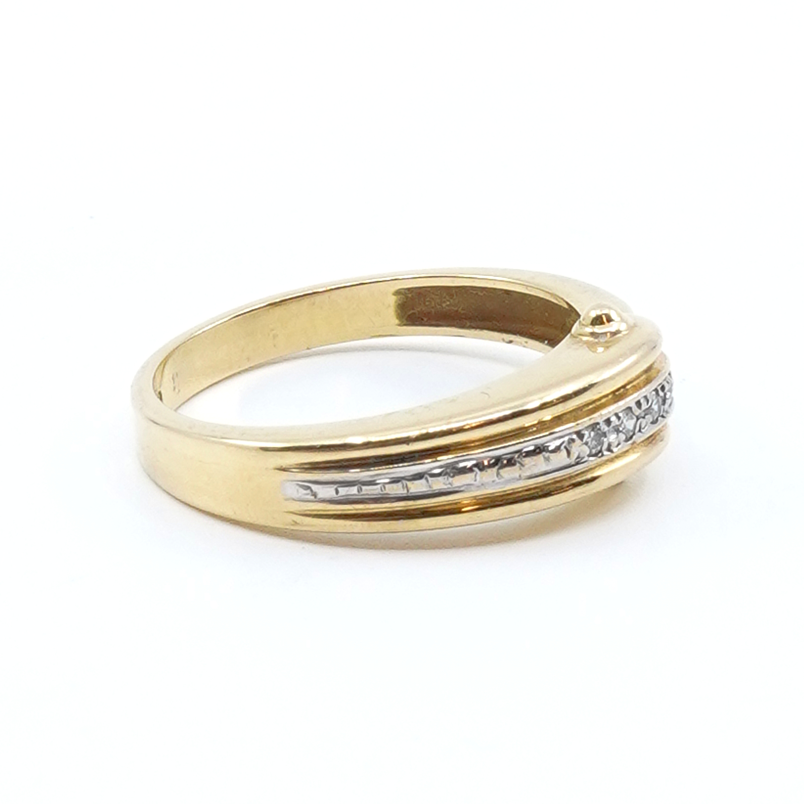 Ring med diamanter Guld 18K