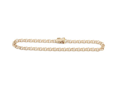 Armband Bismarck Guld 18K 6,3g L 20cm B 4mm