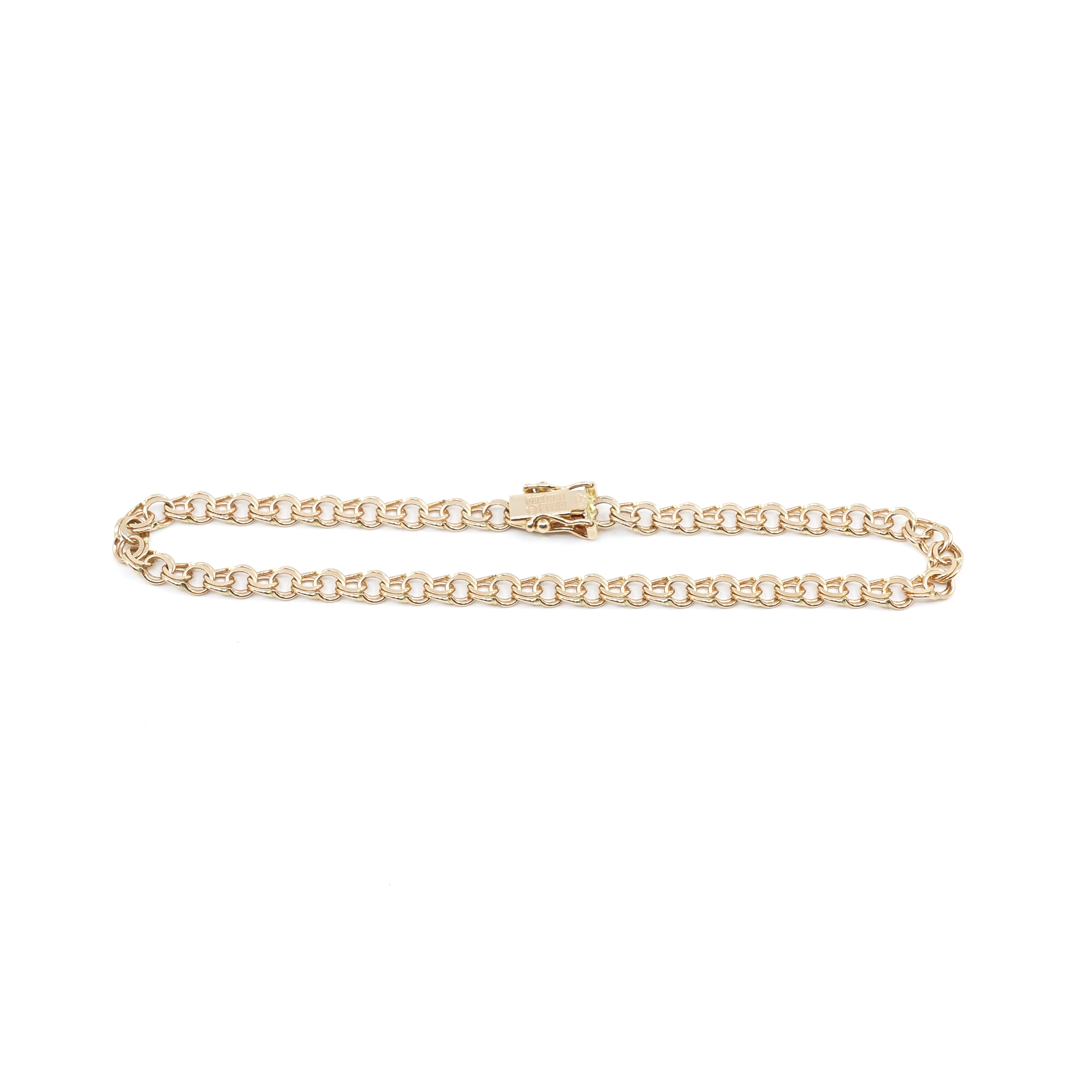 Armband Bismarck Guld 18K 6,3g L 20cm B 4mm
