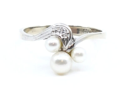 Ring Vitguld 14K Ø17,0