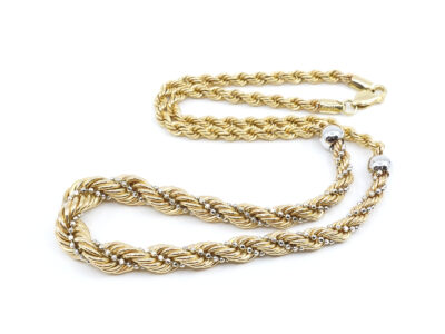 Halskedja doserad Cordell Guld 14K 45,5cm