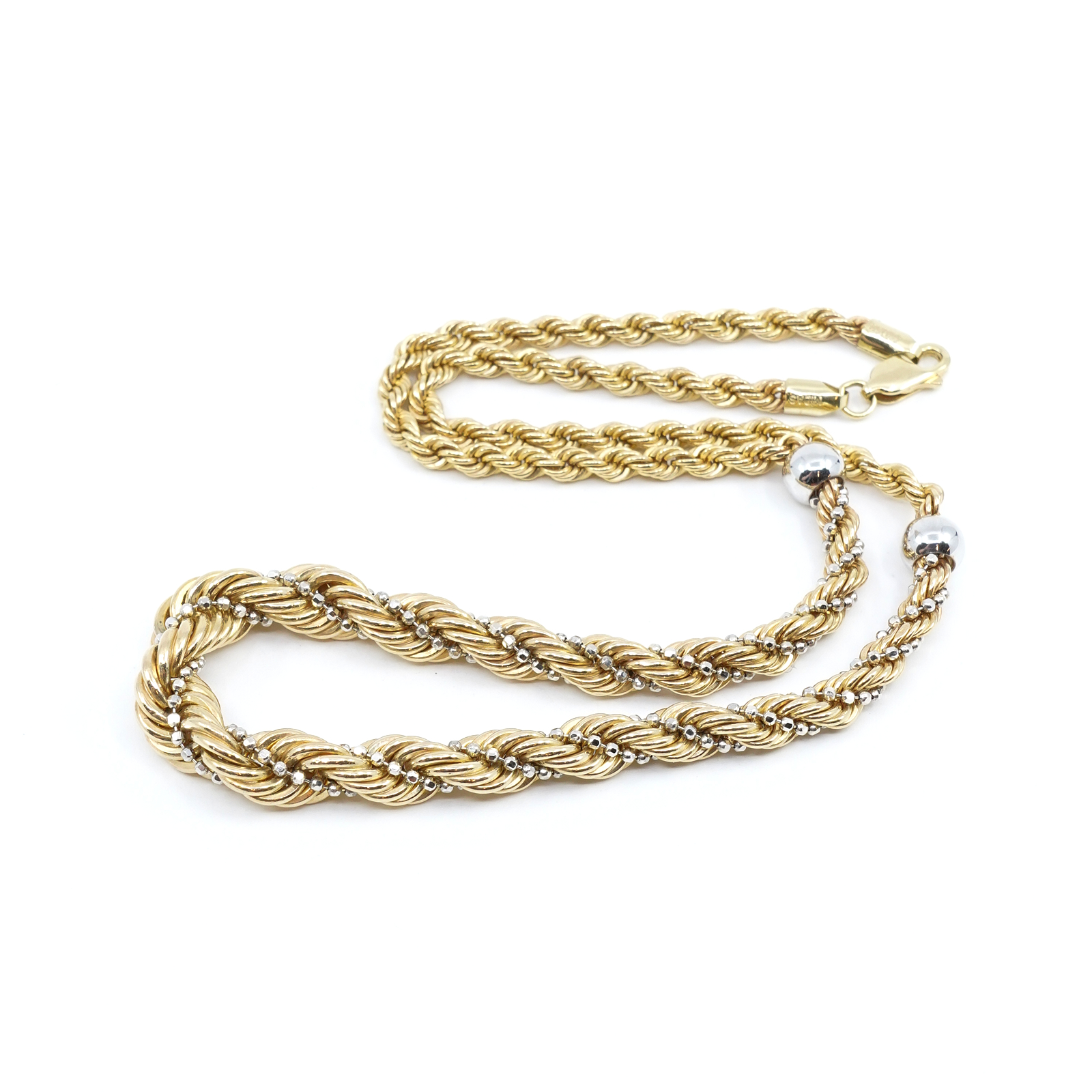 Halskedja doserad Cordell Guld 14K 45,5cm
