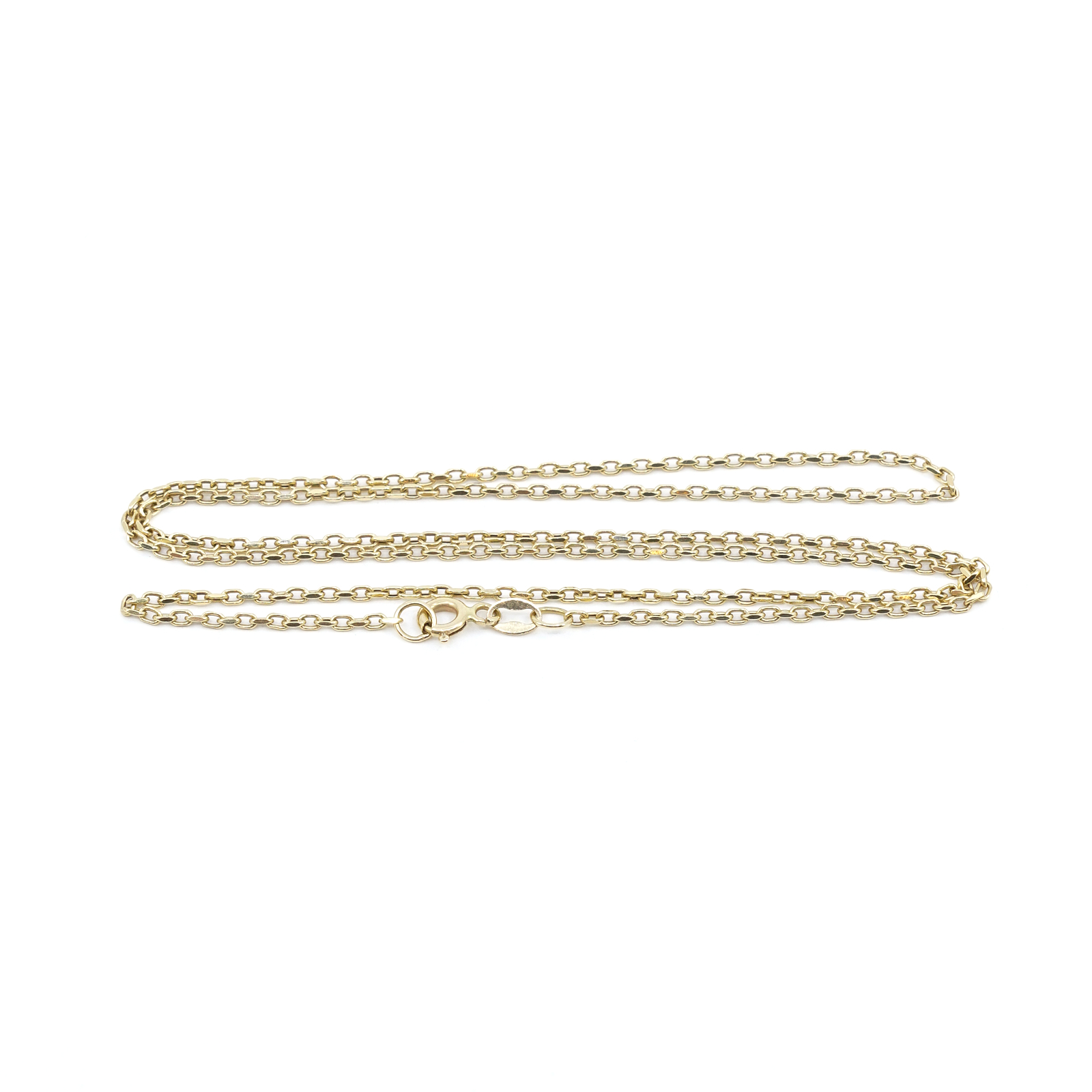 Halskedja Ankar Guld 18K 51cm