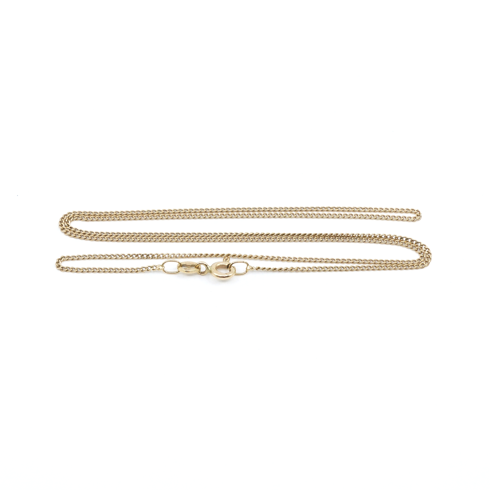 Halskedja Pansar Guld 18K 43cm