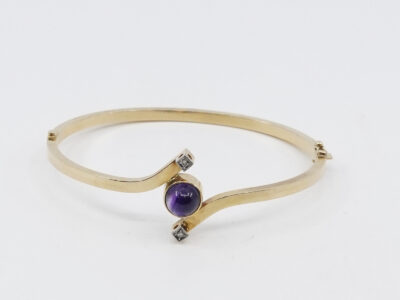 Armring Guld 18K med Diamanter