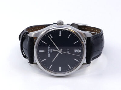 Armbandsur Certina DS-4 Stål Quartz, Datum, Safirglas Längd 16,5-21,5cm Boett 40mm