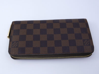 Louis Vuitton, Zippy Wallet Damier Ebene, i monogram canvas