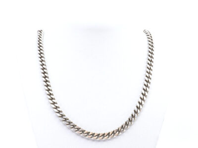 Halskedja Pansar Silver