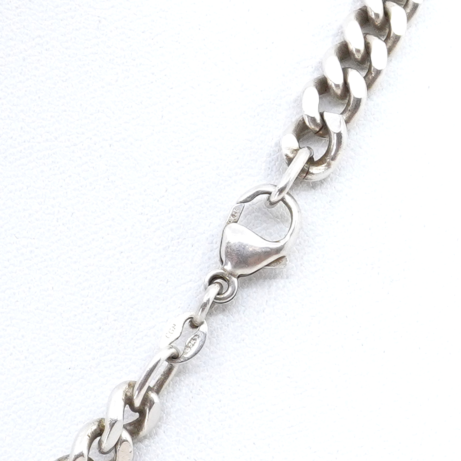 Halskedja Pansar Silver