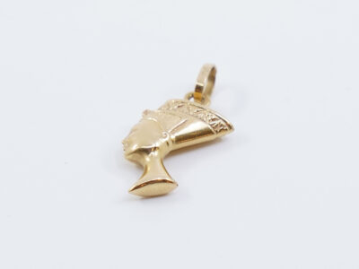 Hänge Nefertiti 18K 1,6g Bredd 12mm Höjd 27mm