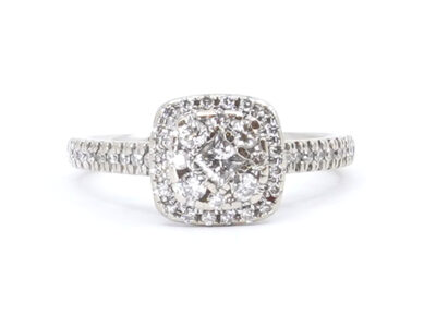 Ring Vitguld 14K