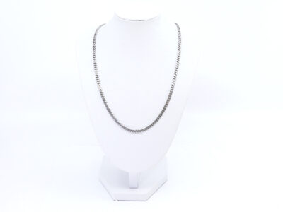 Halskedja Pansar Silver