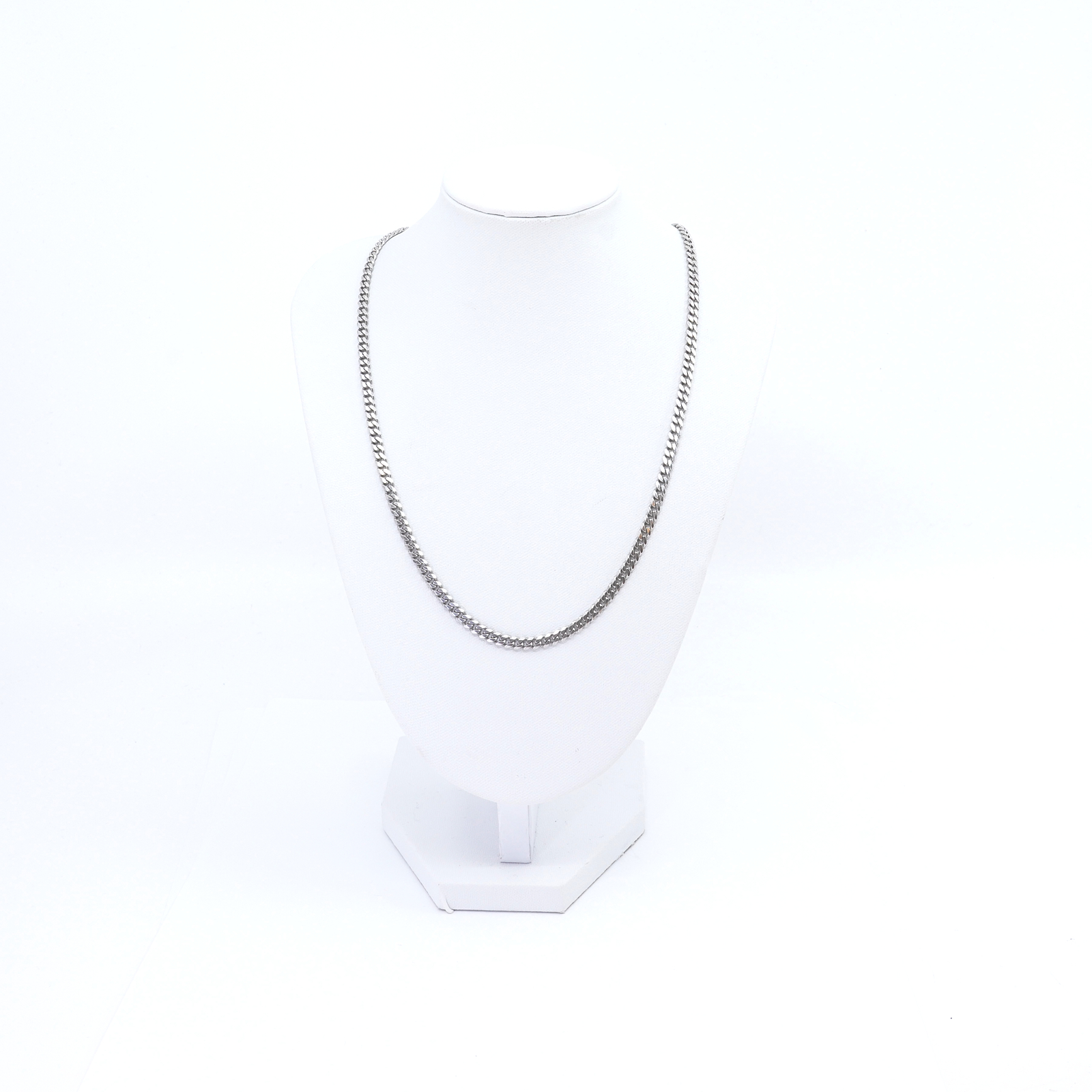 Halskedja Pansar Silver