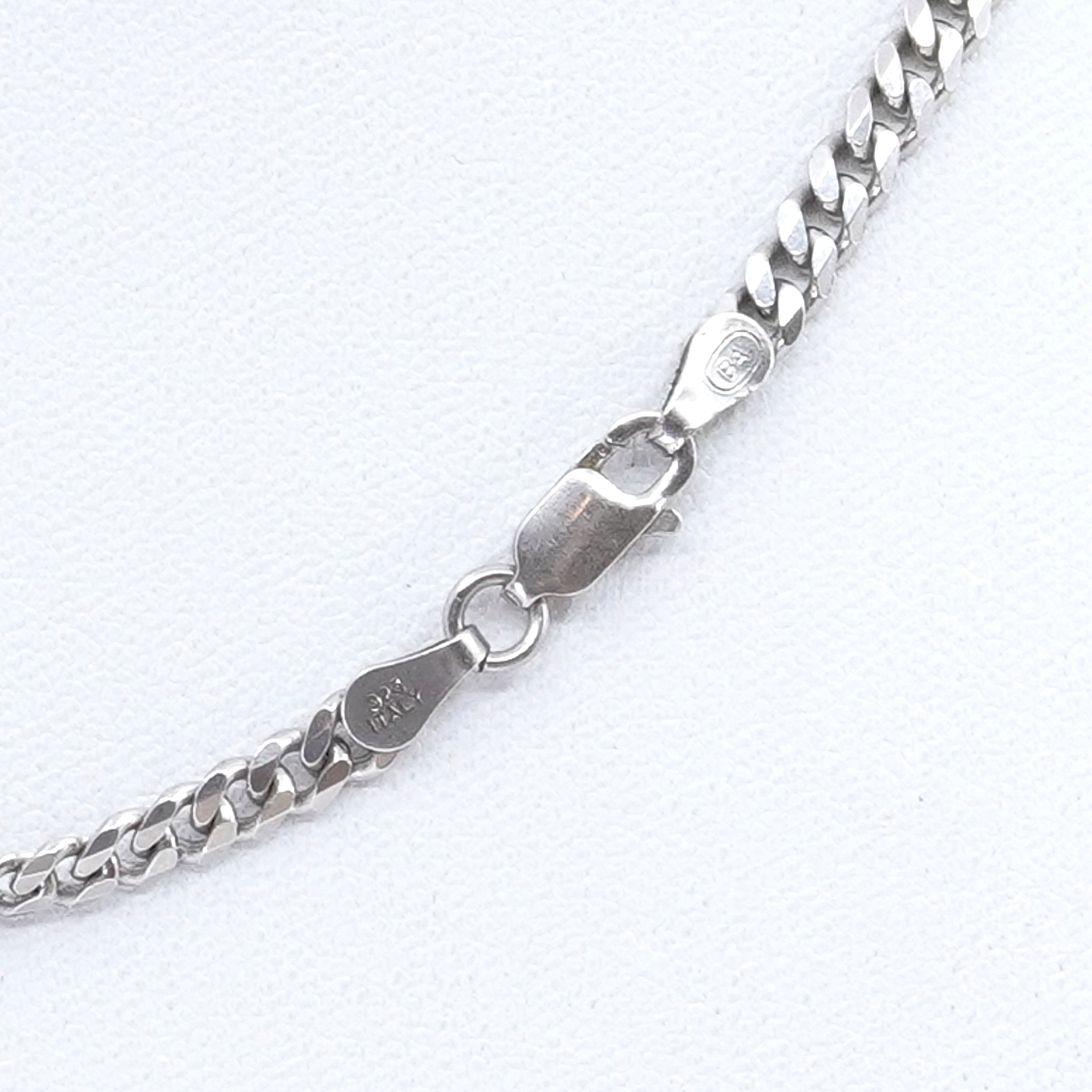 Halskedja Pansar Silver