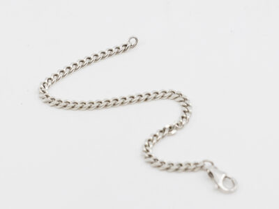 Armband Pansar Silver Längd 19cm