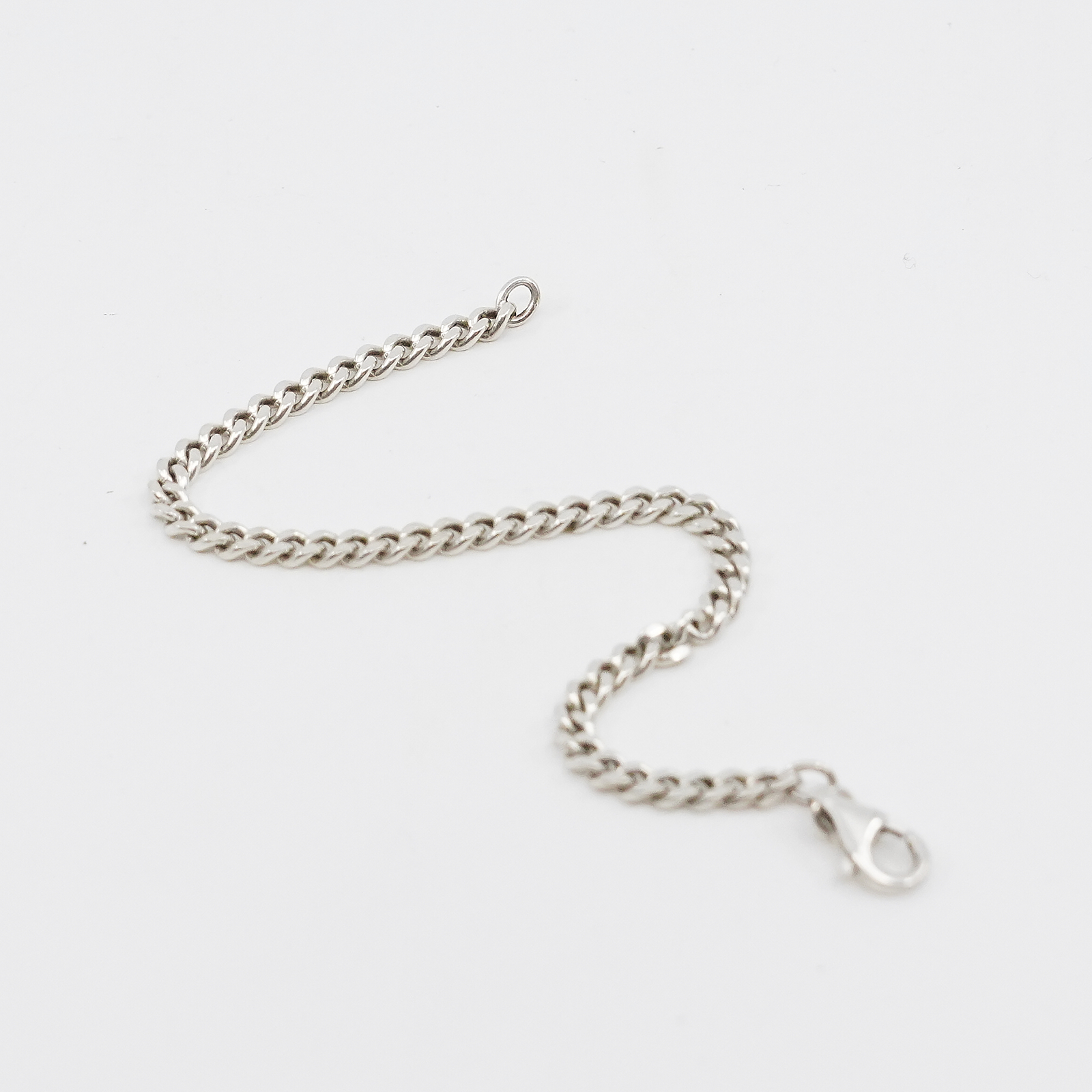 Armband Pansar Silver Längd 19cm