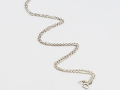 Halskedja Ankar Silver Längd 50,9cm
