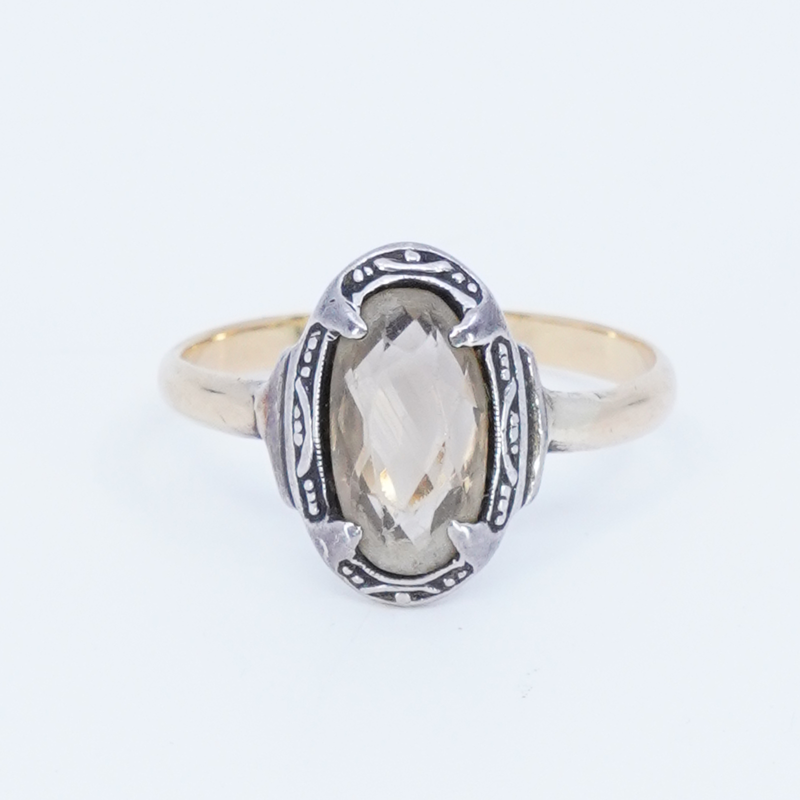 Ring tvåfärgad Guld 18K