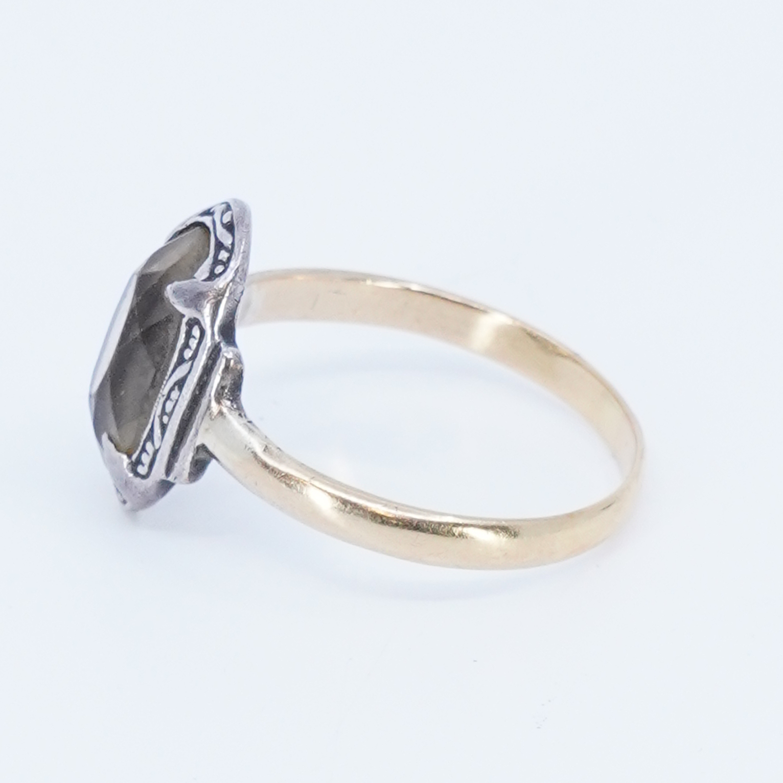 Ring tvåfärgad Guld 18K