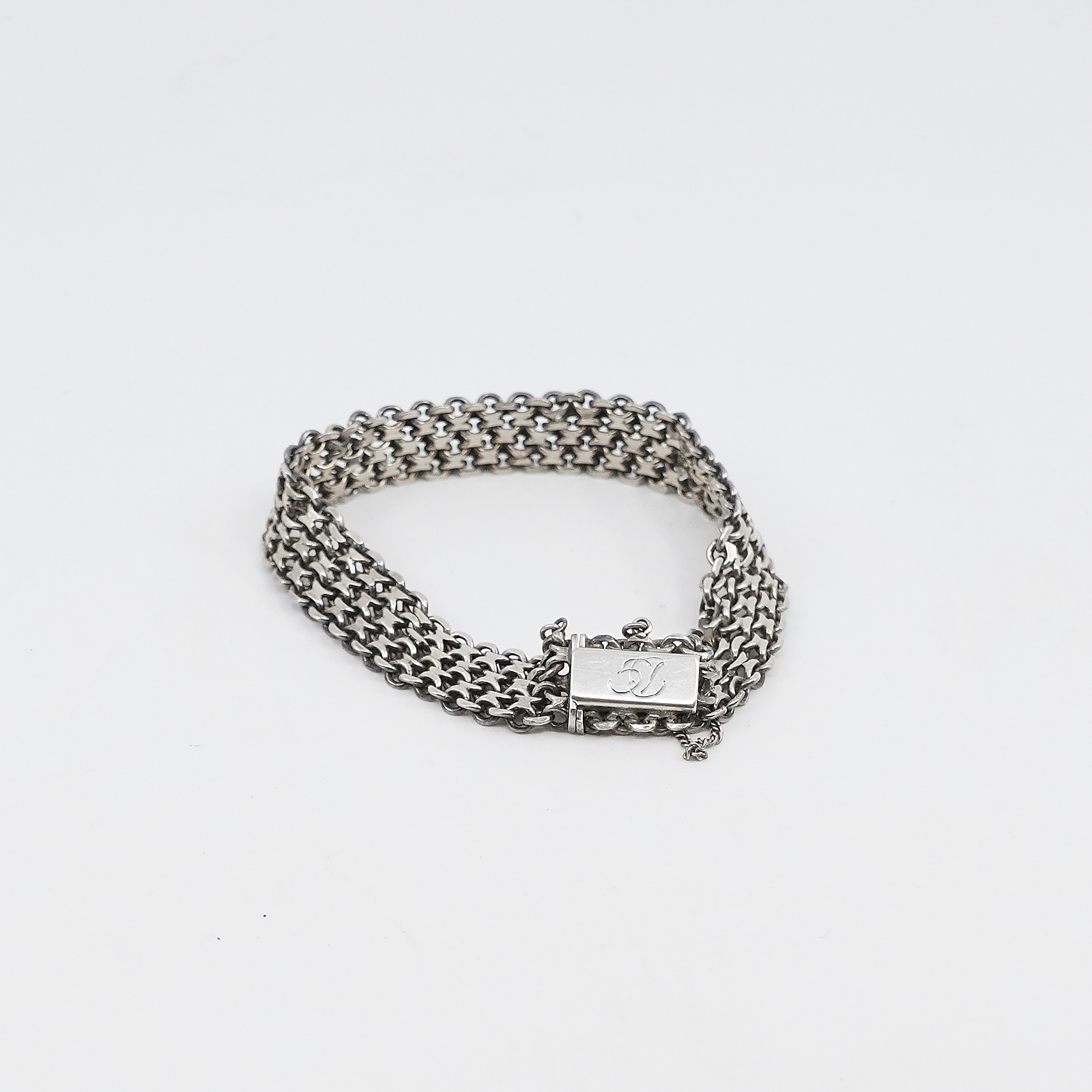 Armband X-länk Silver