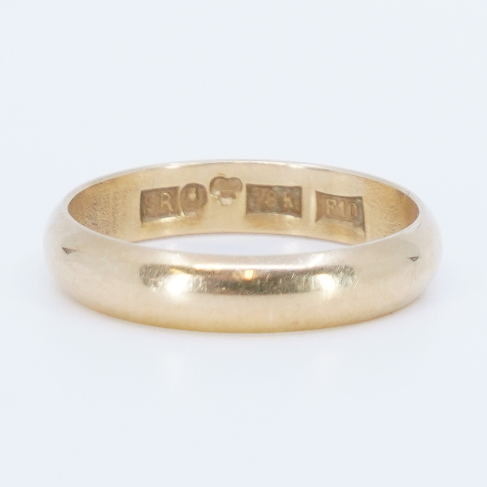 Ring slät Guld