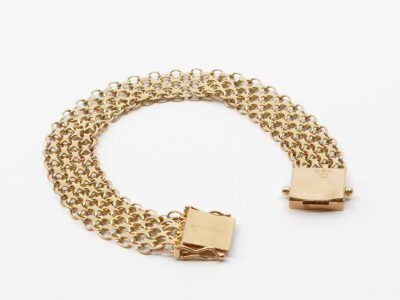 Armband X-länk 18K 18g
