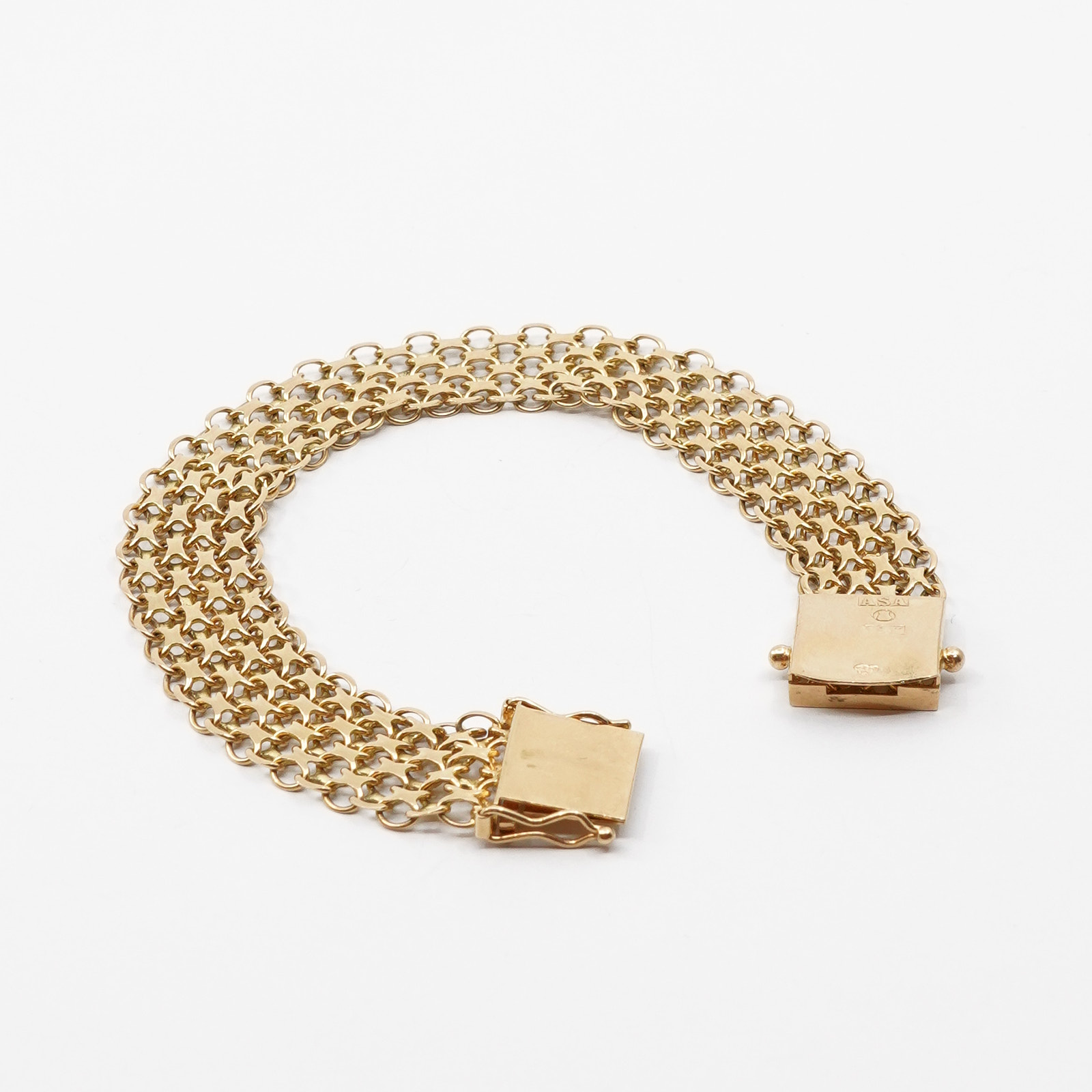 Armband X-länk 18K 18g