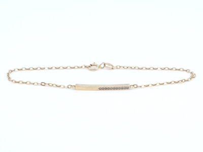 Armband Ankar med stenar 18K 2,1g